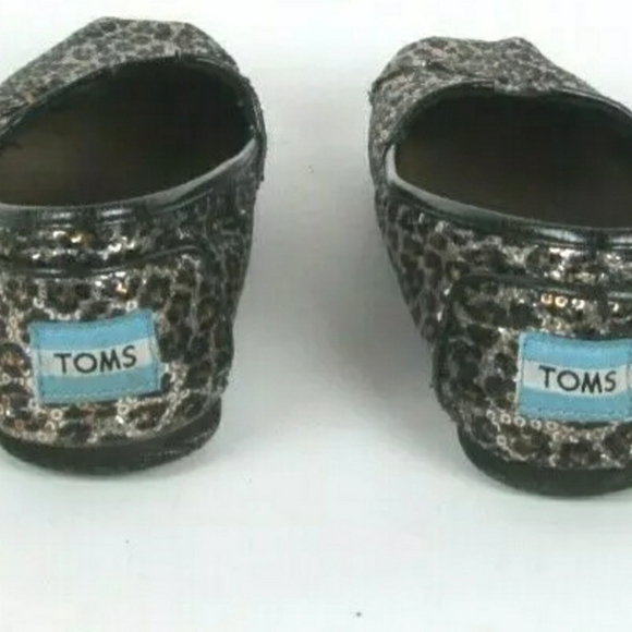 Leopard print sparkle Tom's - Picture 2 of 4